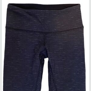 Lululemon WUNDER UNDER * PIQUE Pant Black Pique Women’s Size 4